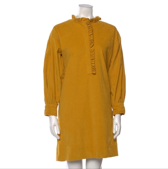 Ann Mashburn Nicky Popover Corduroy Dress. - Picture 7 of 10